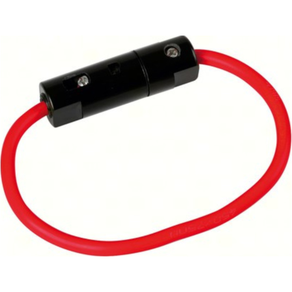 Bakelite in-line fuse holder for GBC fuse