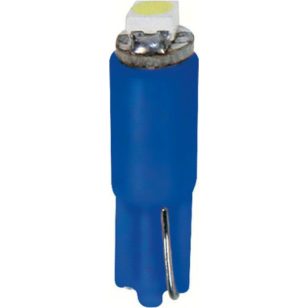 12V Hyper-Led 2 - 1 SMD x 2 chips - (T3) - W2x4,6d - 2 pcs - D/Blister - Blue
