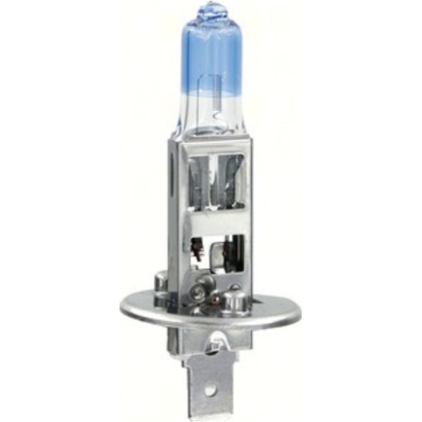 12V Xenon Blue halogen lamp +50% light - (H1) - 100W - P14,5s - 2 pcs - Box