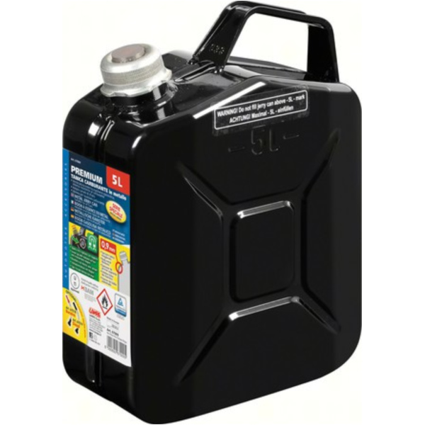 5 LT. Metallkanister , schwarz