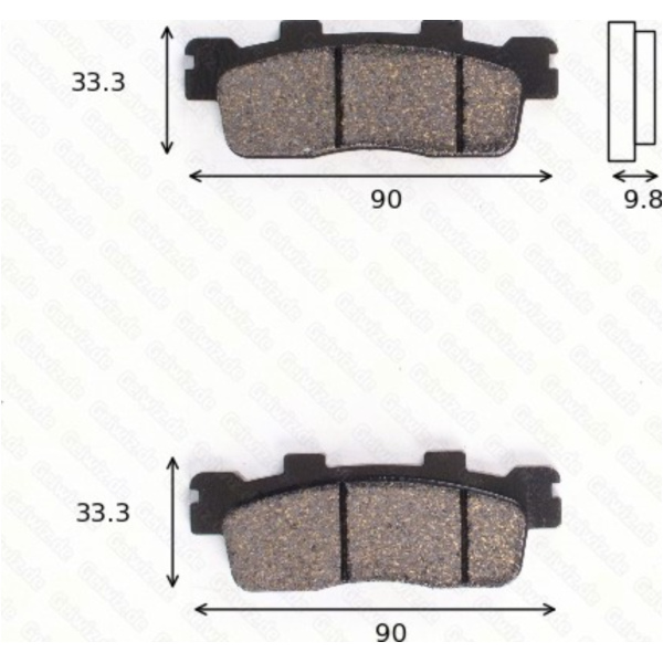Disc brake padsMCB830