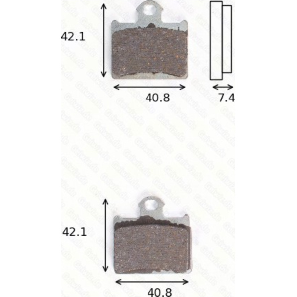 Disc brake padsMCB831EC