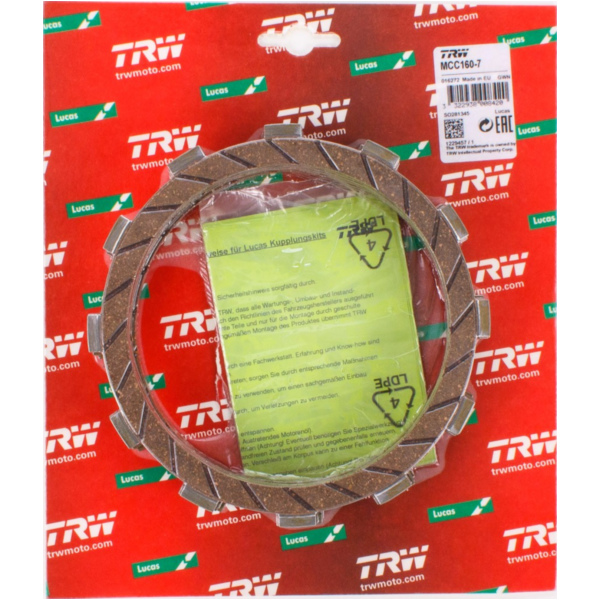 Reibscheiben Kupplungslamellen-Kits MCC160-7 passend für Triumph Bonneville T100 Centennial 800 908MD 2002, 34 PS, 25 kw