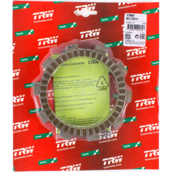 clutch lamella kit MCC552-6