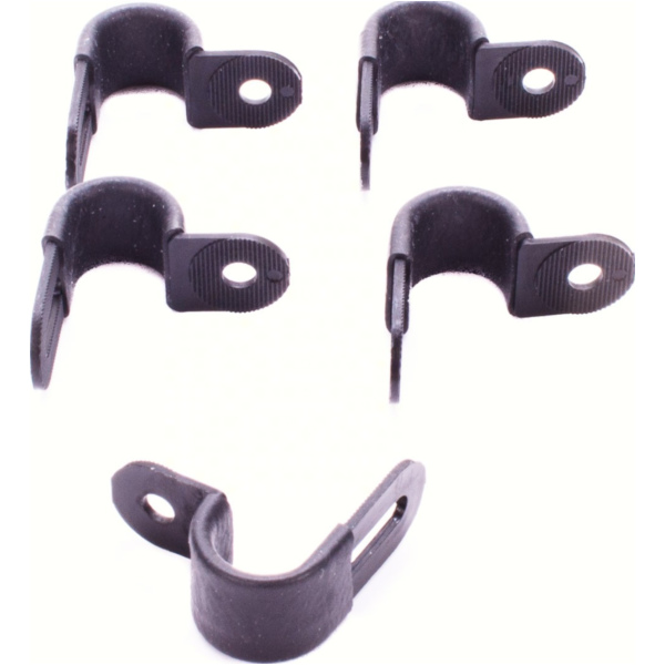 Holder 30x30mm, angled, with 16,1 mm strap (pack of 5)