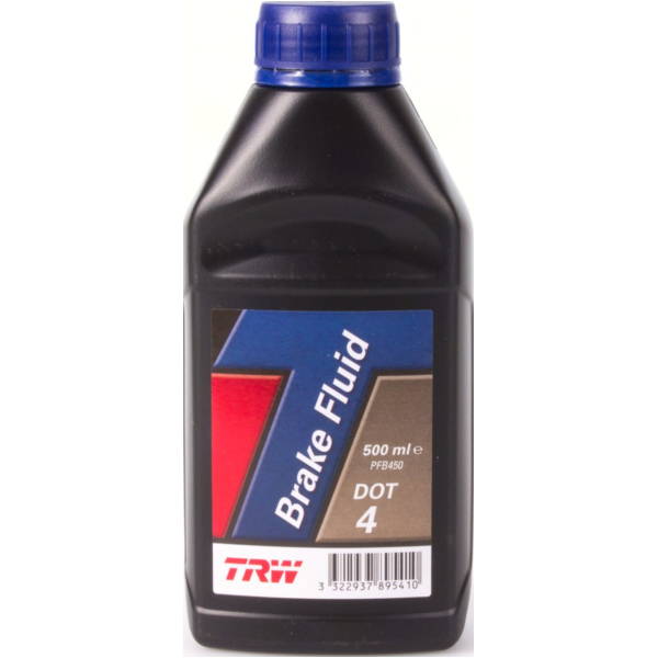 brake Fluid DOT4 500ml. PFB450 fitting for BMW F 800  800 E8ST/K71 2007, 85 PS, 62,5 kw