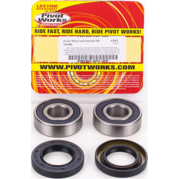 Front Wheel Bearing and seal kit for Honda CBR 900/1100 - VFR800 - VT750/1100