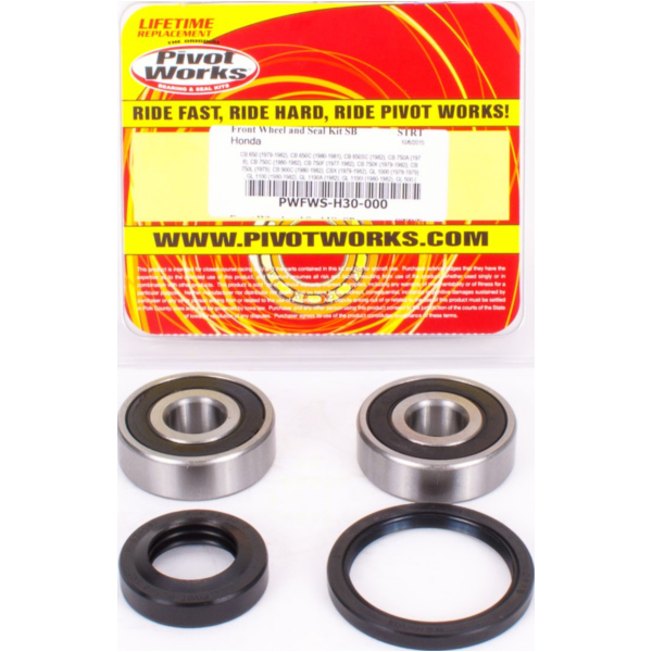Front Wheel Bearing and seal kit for Honda CB750F Bol dor - CB650/750/900 - CBX125 - GL500/1000/1100
