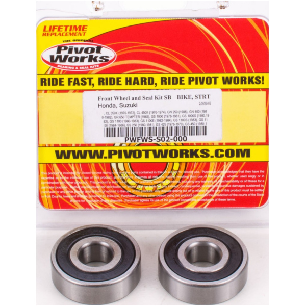 Front Wheel Bearing kit for several for: Suzuki LS/GN/GS/GT/GSX/GV/GZ/VS/VX