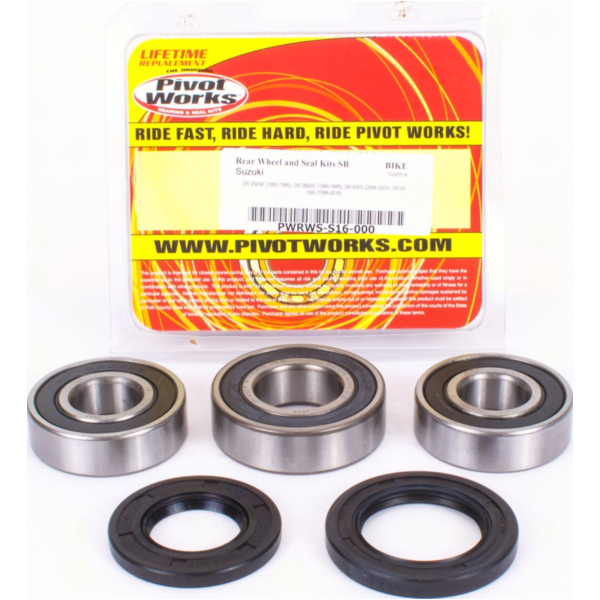 Rear Wheel Bearing and seal kit for Suzuki DR250/350S/650SE