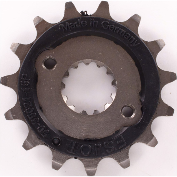 front sprocket gummed 530 15T fitting for Yamaha SR Speichenrad 500 2J4 1981, 27 PS, 20 kw