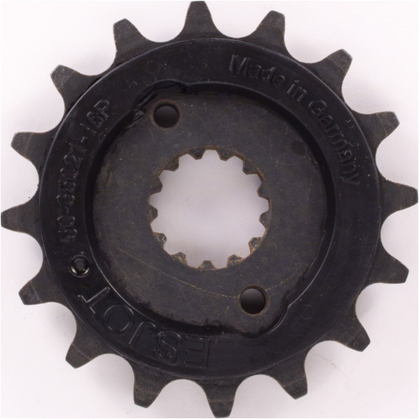 Zahnrad Ritzel gummiert 530T 16Z R50-35021-16P passend für Suzuki GSX-R  750 GR7BB 1992, 100/112 PS, 74/82 kw