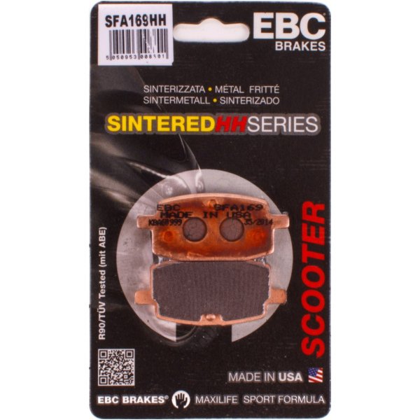 Scooter Goldstuff Sintered metal brake pads SFA169HH