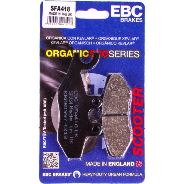 Scooter brake pads (organic) SFA418