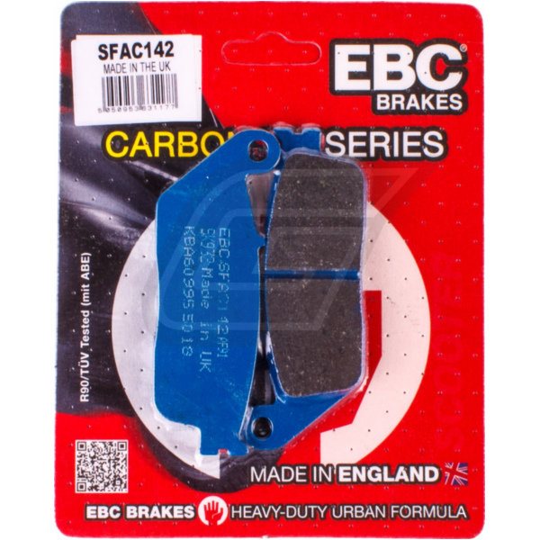 Scooter Carbon-brake pads SFAC142 fitting for BMW C EditionABS 650 C65/K19 2015, 48 PS, 35 kw