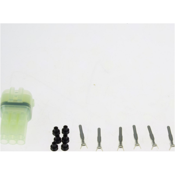 Vielfachsteckdose Vielfachstecker 2.2 N 6-polig mit Flachstecker 2,2