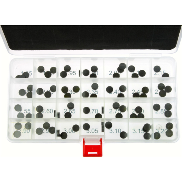 Valve shim kit 10,0 mm