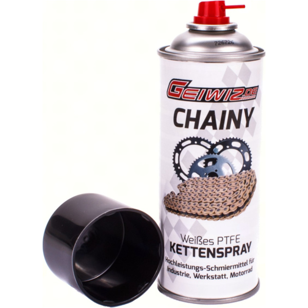 Chainy Kettenspray/Sprühfett 400ml. weiß mit PTFE WEKEM