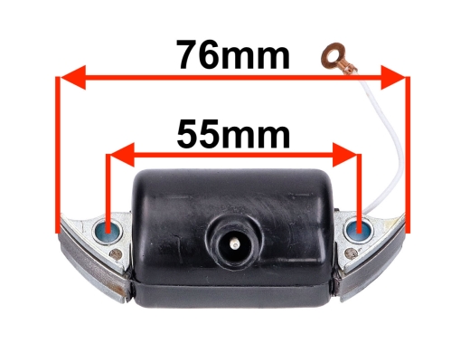 ignition coil 6V for 90mm ignition for Puch, Zündapp, Sachs, Pony, Hercules IP49330