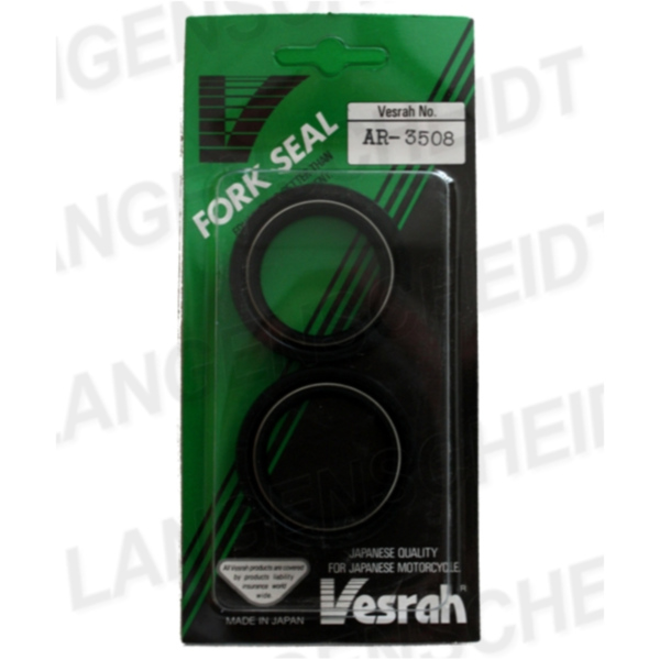 Fork Oil Seals VESRAH AR-3508 35 mm x 48 mm x 11 mm [DRD2] fitting for BMW R ABS Doppelzündung 1150 R22/R11RT 2004, 95 PS, 70 kw