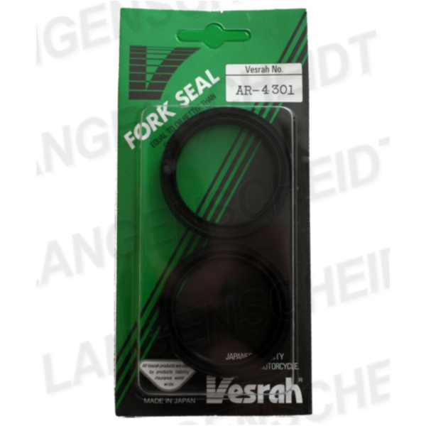 Gabeldichtringe VESRAH AR-4301 43 mm x 54 mm x 11 mm [DR3] passend für APRILIA RSV R/4 Factor 1000 RK 2010, 