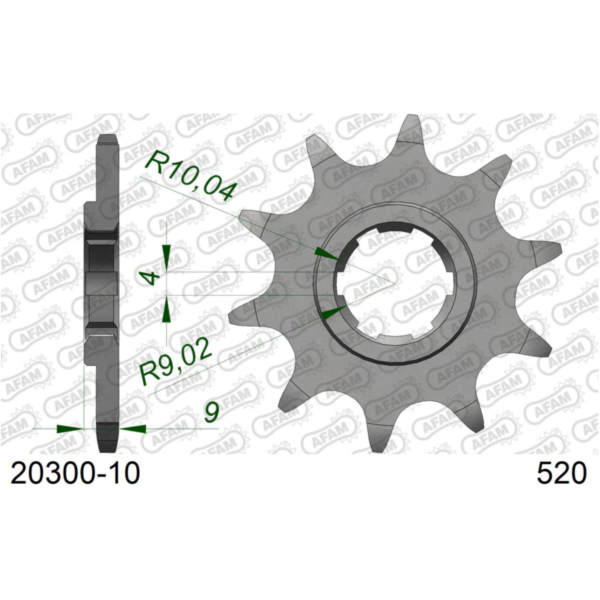 Front Sprocket AFAM 520 - 11t 2020211