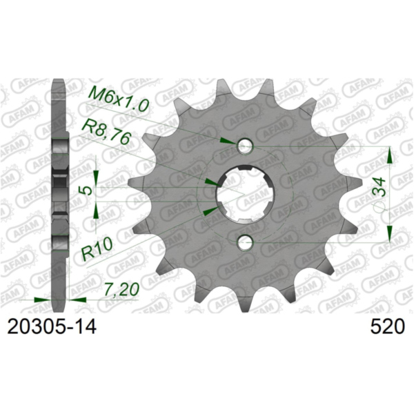 Ritzel AFAM 520 - 12Z 2020512