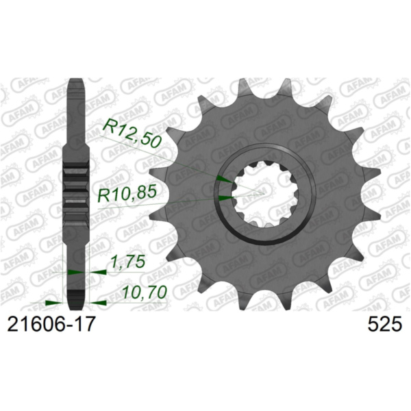 Ritzel AFAM 520 - 15Z 2150215