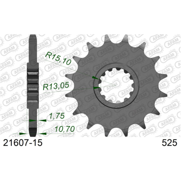 Front Sprocket AFAM 520 - 16t 2150216