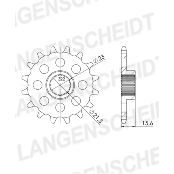 Ritzel Supersprox 520/14Z 21504-14