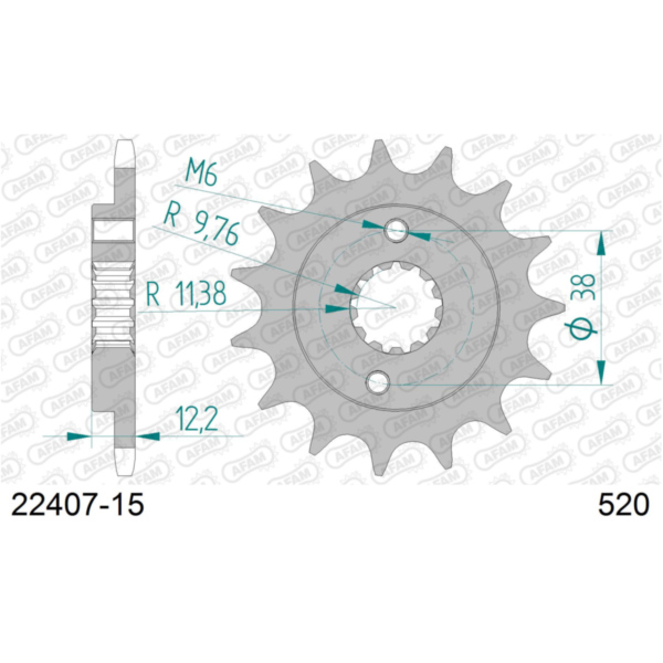 Ritzel AFAM 520 - 13Z 2230313