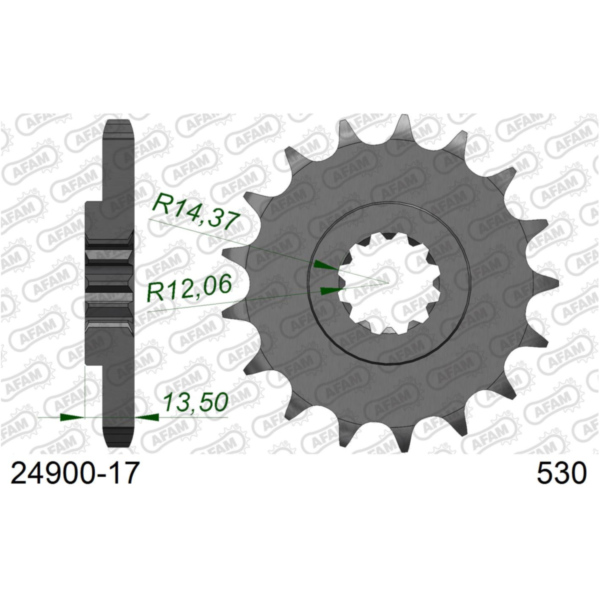 Ritzel AFAM 520 - 15Z 2450515