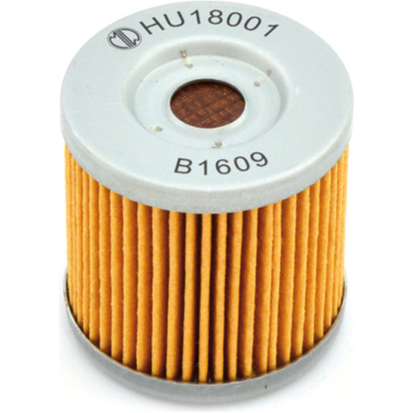 Oil Filter MIW HU18001 paper filter (OEM-quality) fitting for Husqvarna SM E-Start 610 A101AB 2007, 30 PS, 22 kw