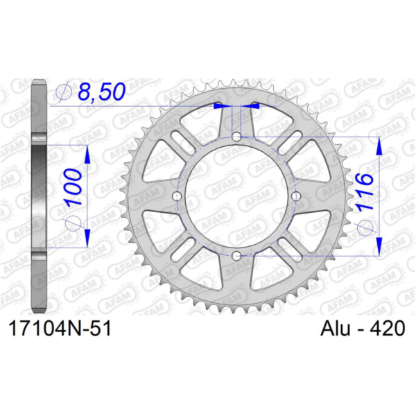 Ritzel AFAM 520 - 16Z 16630016