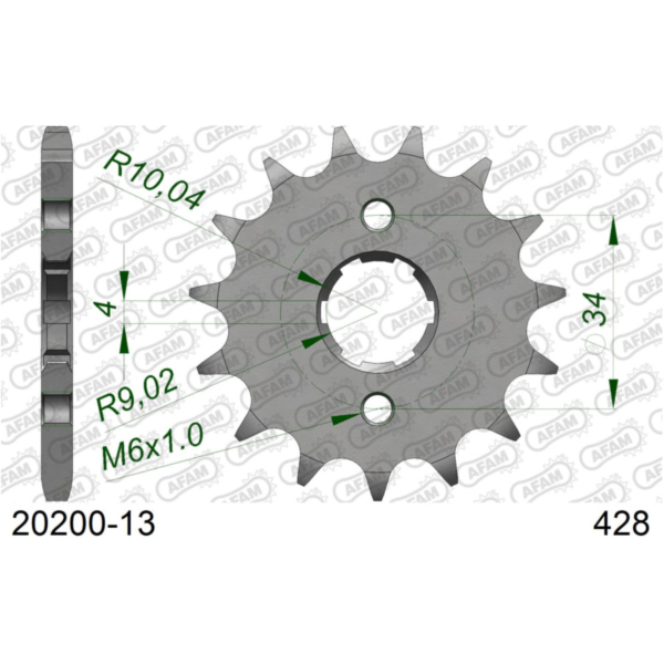 Front Sprocket AFAM 520 - 13t 18130013