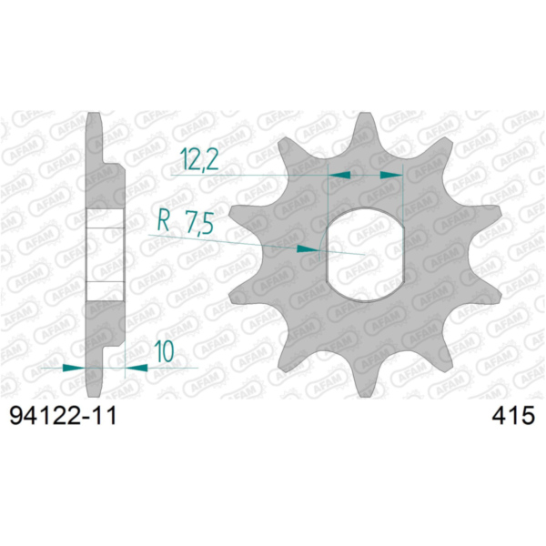 Ritzel AFAM 415 - 11Z 9412211