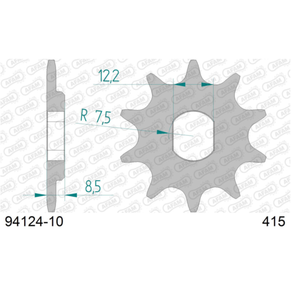 Front Sprocket AFAM 415 - 10t 9412410