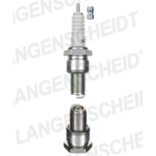 Spark plug NGK B9ES fitting for Gilera Storm  50 C29000 2008, 4,3 PS, 3,2 kw