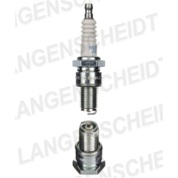 Spark plug NGK BR8ES fitting for Rieju RS1  50  1997, 