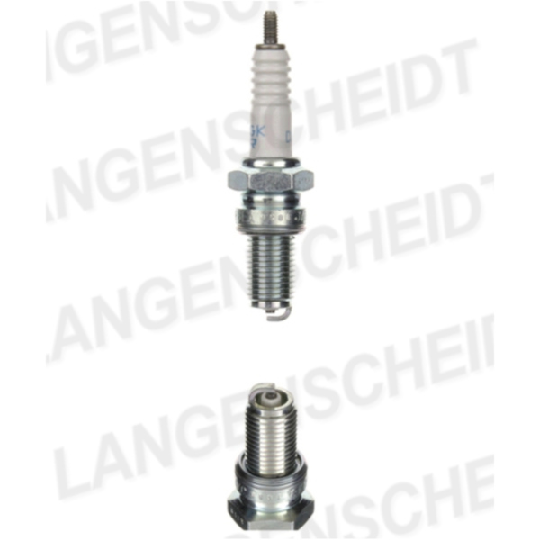 Zündkerze NGK DR8EA passend für Kawasaki KEF Lakota Sport 300  2002, 21,5 PS, 15,8 kw