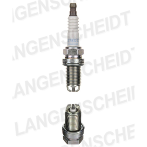 Spark plug NGK BKR7EKC fitting for BMW R ABS Doppelzündung 1150 R22/R11RT 2004, 95 PS, 70 kw