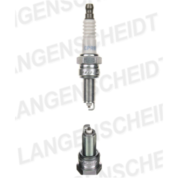 Spark plug NGK CPR8E fitting for Aprilia SR Racing 50 RLA10 2002, 3,5 PS, 2,5 kw