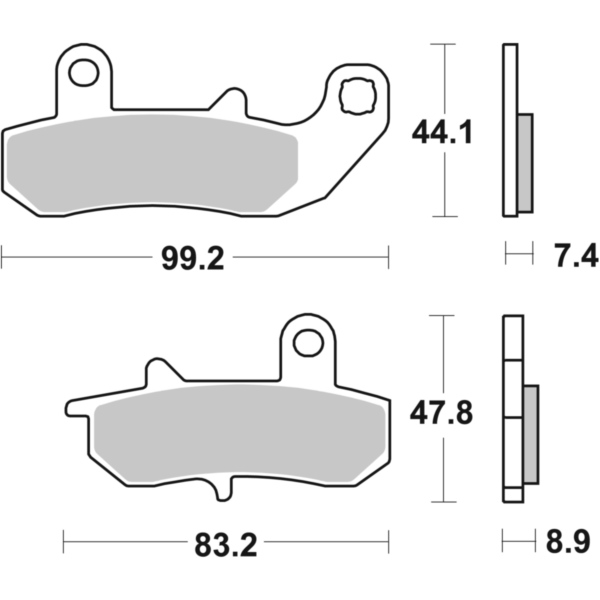 Brake Pads / Shoes SBS 635LF