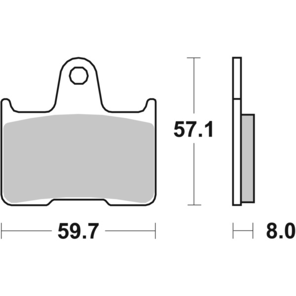 Brake Pads / Shoes SBS 715LF