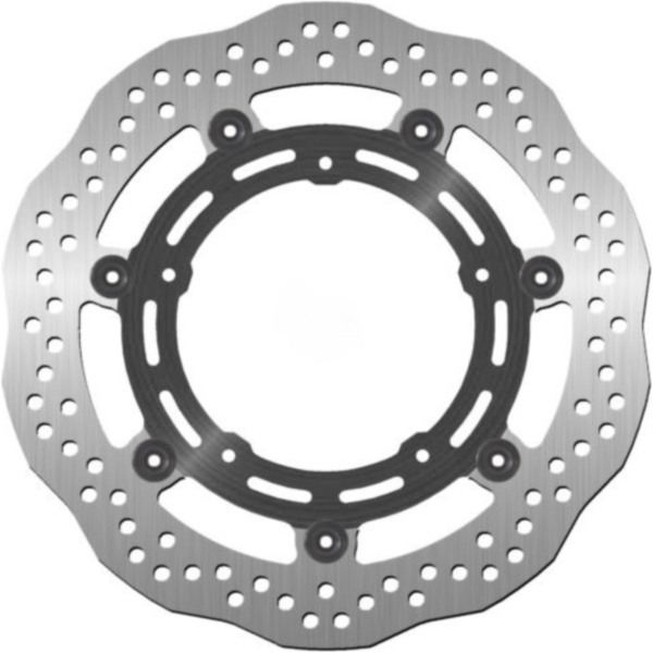 Brake disk NG 0165X 298 mm, floated (FLD) Wavy