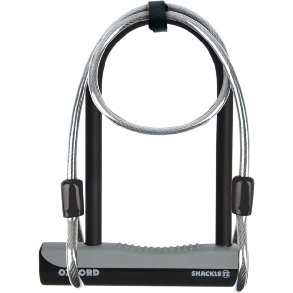 Shackle12 DUO Bügelschloss & Lockmate 1,2 Meter