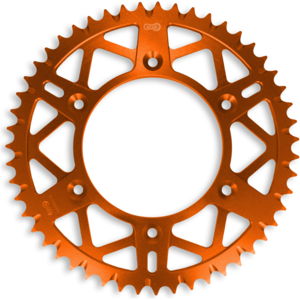 Alu Chain Wheel - Rear Sprocket AFAM 520 - 51t Orange 72304PO+51
