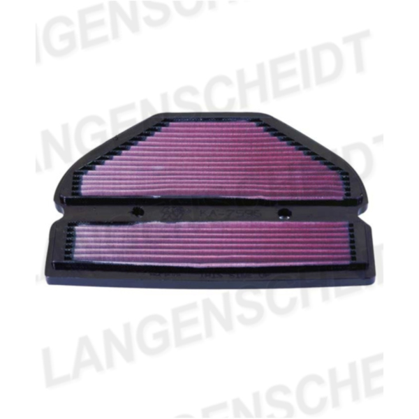 Air cleaner / Air Filter K&N KA-7596 for: KAWASAKI ZX7R NINJA 96-03