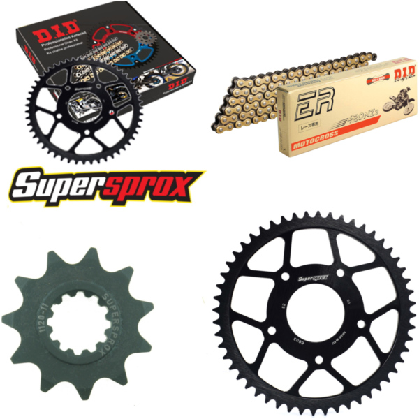 Chain Kit - Steel - PEUG/for: RIEJU XPS Street Supermoto Evo 2 11-52-126 DID420NZ3(G&B) Clip fitting for Rieju Spike  50  2008, 1,8/8,8 PS, 1,3/6,5 kw