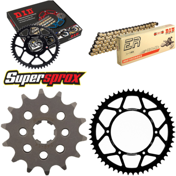 Chain Kit - Steel - for: DERBI GPR50 Nude 04-05/GPR50 Racing 0 14-53-132 DID420NZ3(G&B) Clip